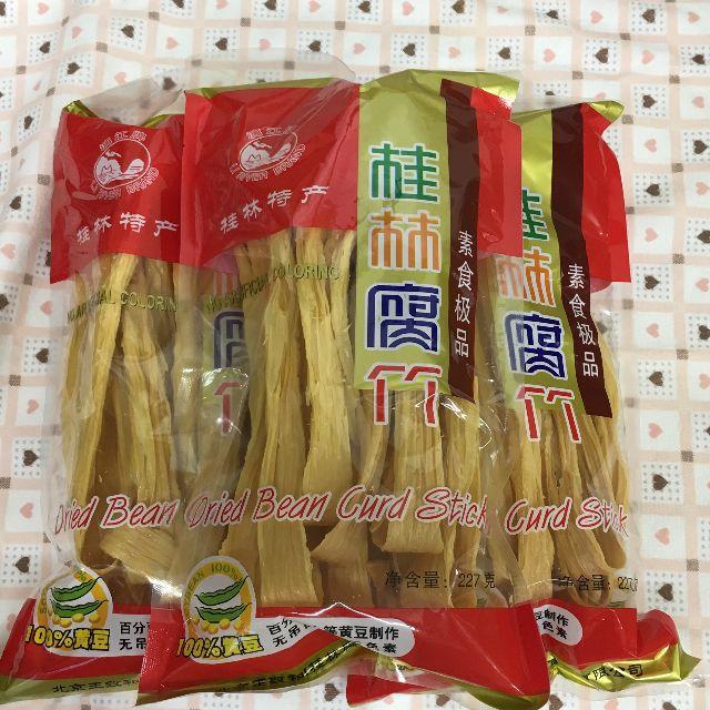 dried　Sticks乾燥腐竹(ゆば)の通販　Yu's　by　shop｜ラクマ　3個　Beancurd