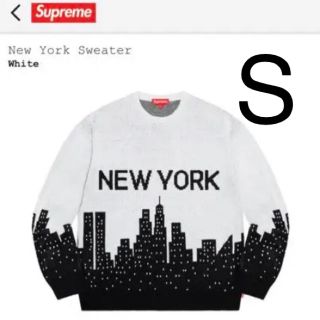 シュプリーム(Supreme)の【S】supreme new york sweater  セーター ニューヨーク(ニット/セーター)