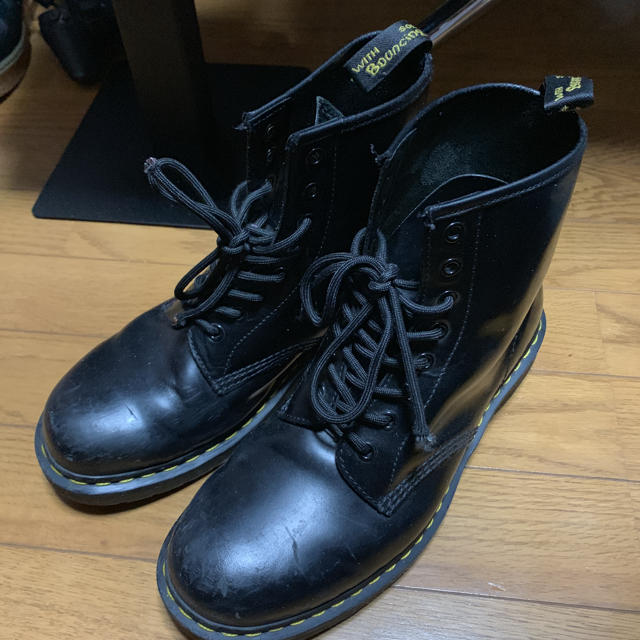 Dr.Martens(ドクターマーチン)のドクターマーチン 8ホール ブーツ uk8 黒 ブラック 中古 メンズの靴/シューズ(ブーツ)の商品写真