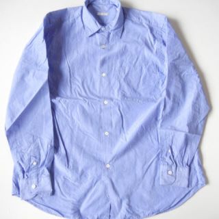 コモリ(COMOLI)の15ss COMOLI シャツ サックス サイズ2(シャツ)