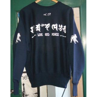 チャンピオン(Champion)のチャンピオン Love & Peace スウェット レゲエ 凡字 ラスタ(スウェット)