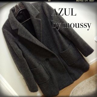 アズールバイマウジー(AZUL by moussy)のAZUL♡ビックコート(ピーコート)