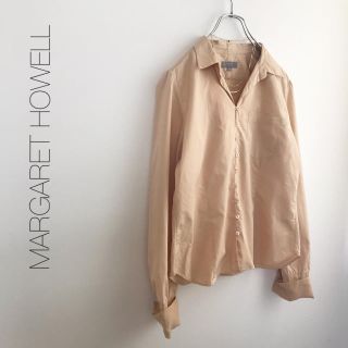 マーガレットハウエル(MARGARET HOWELL)の★マーガレットハウエル ★コットンシャツ ブラウス(シャツ/ブラウス(長袖/七分))