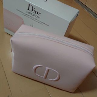 ディオール(Dior)のディオール　大きめ　ピンク　ポーチ　(その他)