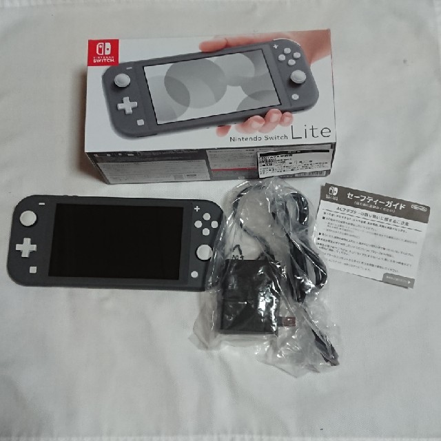 高評価の贈り物 Nintendo 保証付き Liteグレー Switch Nintendo - Switch 家庭用ゲーム機本体