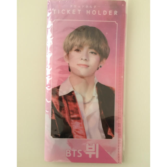 BTS V テテ　チケットホルダー エンタメ/ホビーのタレントグッズ(アイドルグッズ)の商品写真