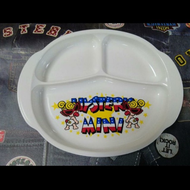 HYSTERIC MINI(ヒステリックミニ)のヒステリックミニ ランチプレート キッズ/ベビー/マタニティの授乳/お食事用品(プレート/茶碗)の商品写真