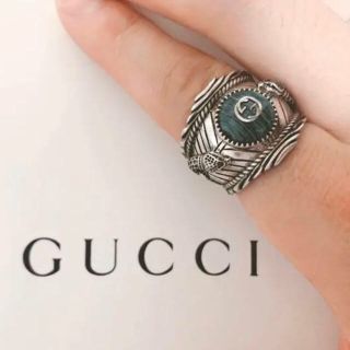 グッチ(Gucci)のGucci garden silver ring(リング(指輪))