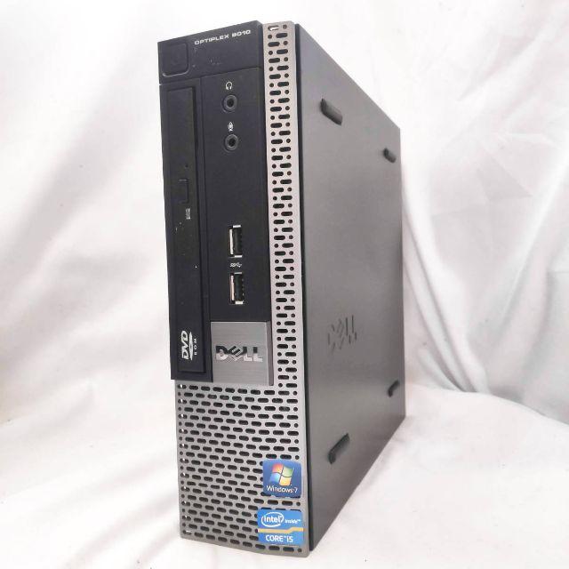 デスクトップ型PCDELL OptiPlex 9010 USFF Core i5-3570S ...
