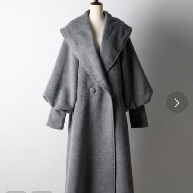 la belle Etude(ラベルエチュード)のバルーン袖ロングカフスコート♡ レディースのジャケット/アウター(ロングコート)の商品写真