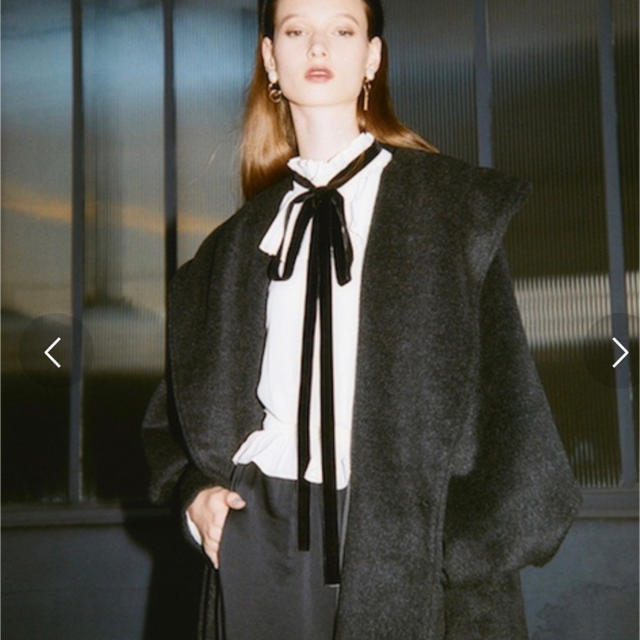 la belle Etude(ラベルエチュード)のバルーン袖ロングカフスコート♡ レディースのジャケット/アウター(ロングコート)の商品写真