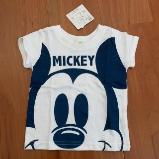 新品 ミッキーTシャツ 80サイズ(Ｔシャツ)