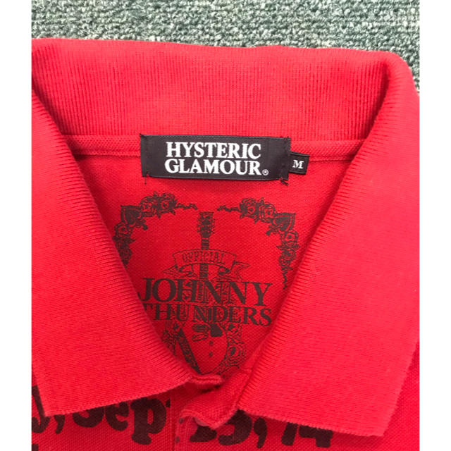 HYSTERIC GLAMOUR(ヒステリックグラマー)のヒステリックグラマー　ポロシャツ メンズのトップス(ポロシャツ)の商品写真