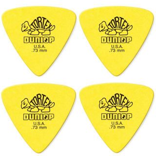 Jim Dunlop トーテックス トライアングル イエロー4枚(パーツ)