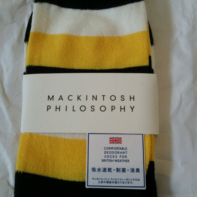 MACKINTOSH PHILOSOPHY(マッキントッシュフィロソフィー)の靴下 25～27cm メンズのレッグウェア(ソックス)の商品写真