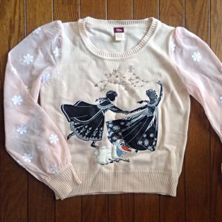 シークレットハニー(Secret Honey)のアナ雪シフォンニット(✿´ ꒳ ` )♡(ニット/セーター)