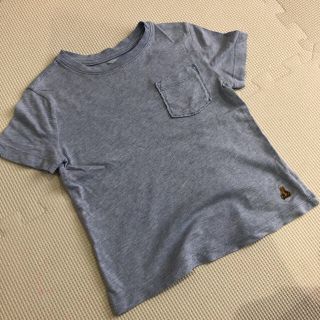 ベビーギャップ(babyGAP)のGAP 水色　無地　Tシャツ 2years 95(Tシャツ/カットソー)