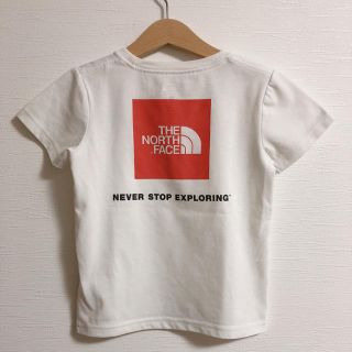 ザノースフェイス(THE NORTH FACE)のノースフェイスキッズ🌈バックロゴTシャツ110㎝(Tシャツ/カットソー)