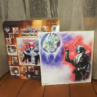 バンダイ(BANDAI)の一番くじ 仮面ライダージオウ B賞 色紙 カブト(特撮)