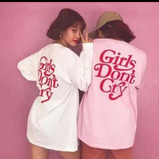 ジーディーシー(GDC)の最終値下げ❤️Girls Don't Cry  ❤️ ピンクロンT Lサイズ(Tシャツ/カットソー(七分/長袖))