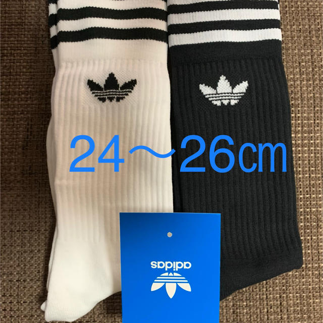 adidas(アディダス)のadidas オリジナルス 靴下 24〜26㎝ 2足セット メンズのレッグウェア(ソックス)の商品写真