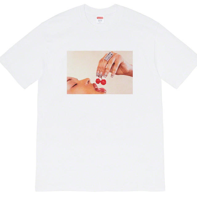 Supreme 20ss cherries tee white 白 Mトップス