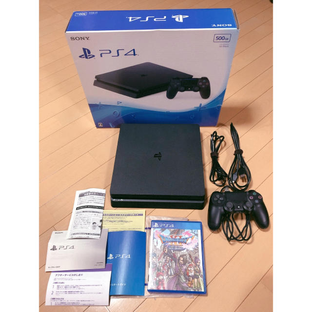 PS4 500GB 本体 ドラゴンクエスト付き