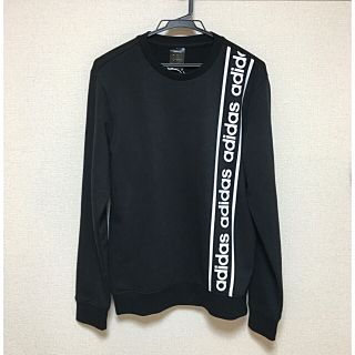 アディダス(adidas)の完売品 レア adidas ❤️ テープロゴ トレーナー ロンT Mサイズ(Tシャツ/カットソー(七分/長袖))