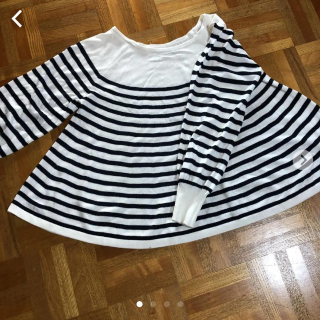 ROPE’(ロペ)のロペ　ボーダーニット レディースのトップス(ニット/セーター)の商品写真