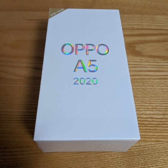 OPPO A5 2020 Blue simフリー 新品未開封
