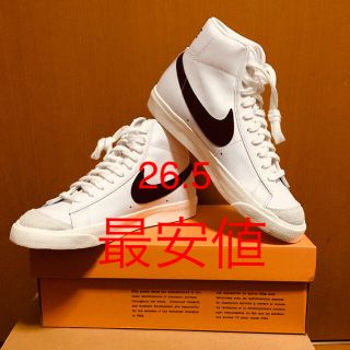 ナイキ(NIKE)のNIKE ウィメンズ  ブレイザーmid77(スニーカー)