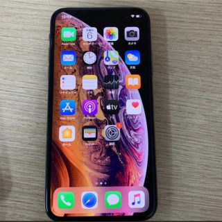 アップル(Apple)の iPhone xs 64GB ゴールド(スマートフォン本体)