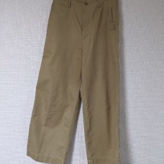 AURALEE WASHED FINX CHINO WIDE PANTS 3(チノパン)