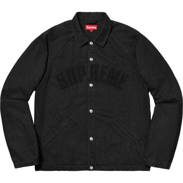 【supreme】snap front twill jacket