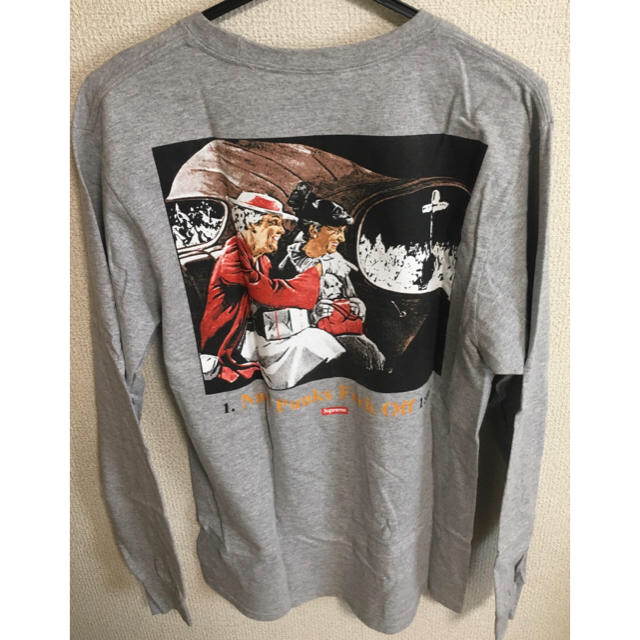 supreme×DEAD Kennedys 14SSTrust L/S Tee