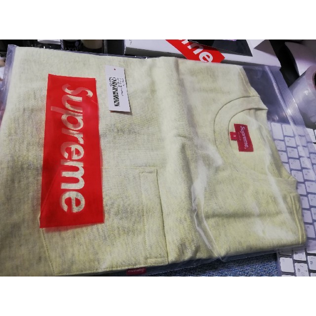 新品 Supreme シュプリーム pocket tee ノベルティー3点付き 2