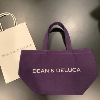 ディーンアンドデルーカ(DEAN & DELUCA)のDEAN＆DELUCA 限定トートバック　パープル　Sサイズ　新品未使用(トートバッグ)