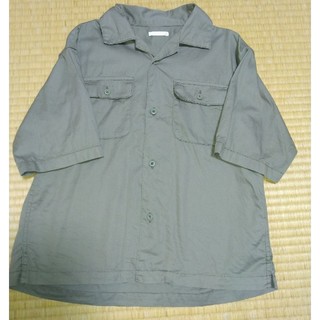 ジーユー(GU)のGU 半袖シャツ　130(Tシャツ/カットソー)