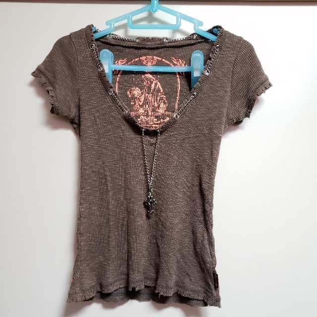 d.i.a(ダイア)のdia 半袖 ヴィンテージ加工 レディースのトップス(Tシャツ(半袖/袖なし))の商品写真
