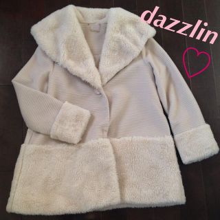 ダズリン(dazzlin)の美品☆dazzlinダズリンファーコート(毛皮/ファーコート)