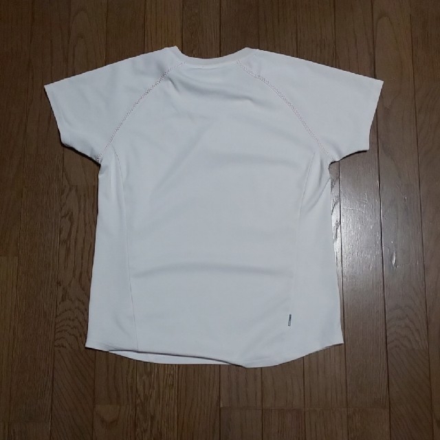 adidas(アディダス)のアディダス  Tシャツ 白 レディースL レディースのトップス(Tシャツ(半袖/袖なし))の商品写真