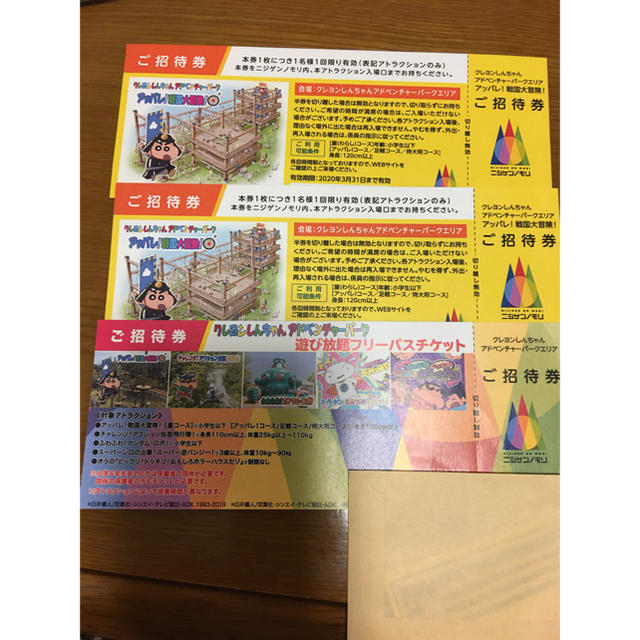 人気商品!! 淡路島 ニジゲンノモリ チケット 3枚 | www.hrm.gov.co