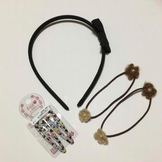 サンリオ(サンリオ)の☆ヘア小物 3点セット☆新品(^^)(ヘアゴム/シュシュ)