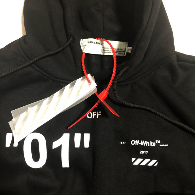 OFF-WHITE(オフホワイト)のOFF-WHITE オフホワイト パーカー サイズXXL 01 メンズのトップス(パーカー)の商品写真