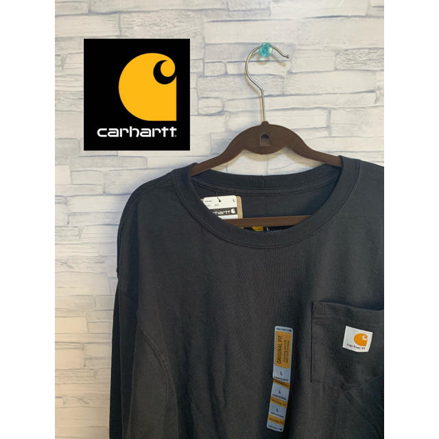 【新品・未使用】カーハートスウェット　トレーナーロンT タグ付きcarhartt