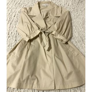 ジルスチュアート(JILLSTUART)のジルスチュアート  スプリングコート トレンチコート ベージュ Sサイズ(スプリングコート)