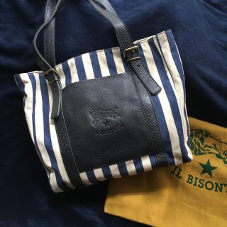 イルビゾンテ(IL BISONTE)のサカナ様専用。☆ イルビゾンテ   キャンバストートバッグ ☆(トートバッグ)