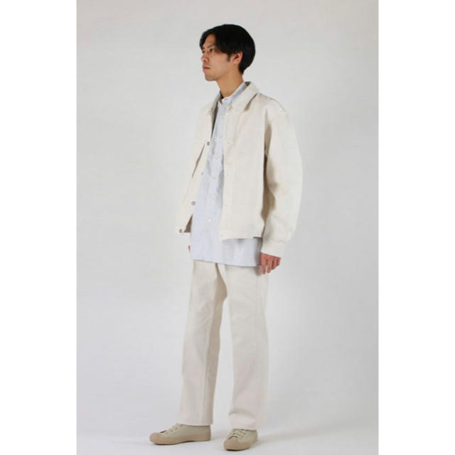 COMOLI(コモリ)のAURALEE HARD TWIST DENIM BLOUZON メンズのジャケット/アウター(Gジャン/デニムジャケット)の商品写真