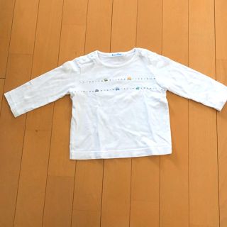 ファミリア(familiar)のfamiliar 男児用 自動車柄 長袖Tシャツ 80(Ｔシャツ)