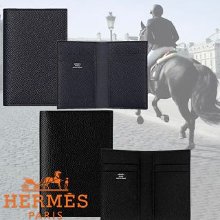 エルメス(Hermes)の◾️エルメス カードホルダー　黒　未使用(名刺入れ/定期入れ)